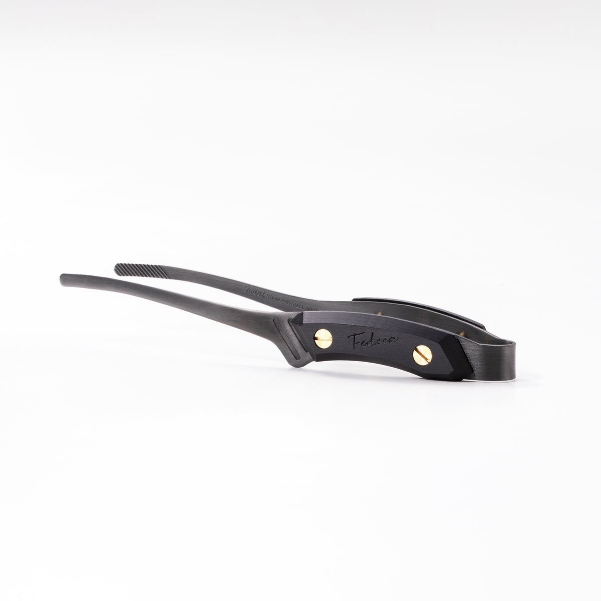 【強化木】FEDECA CLEVER TONG mini プレーンブラック 6,050円