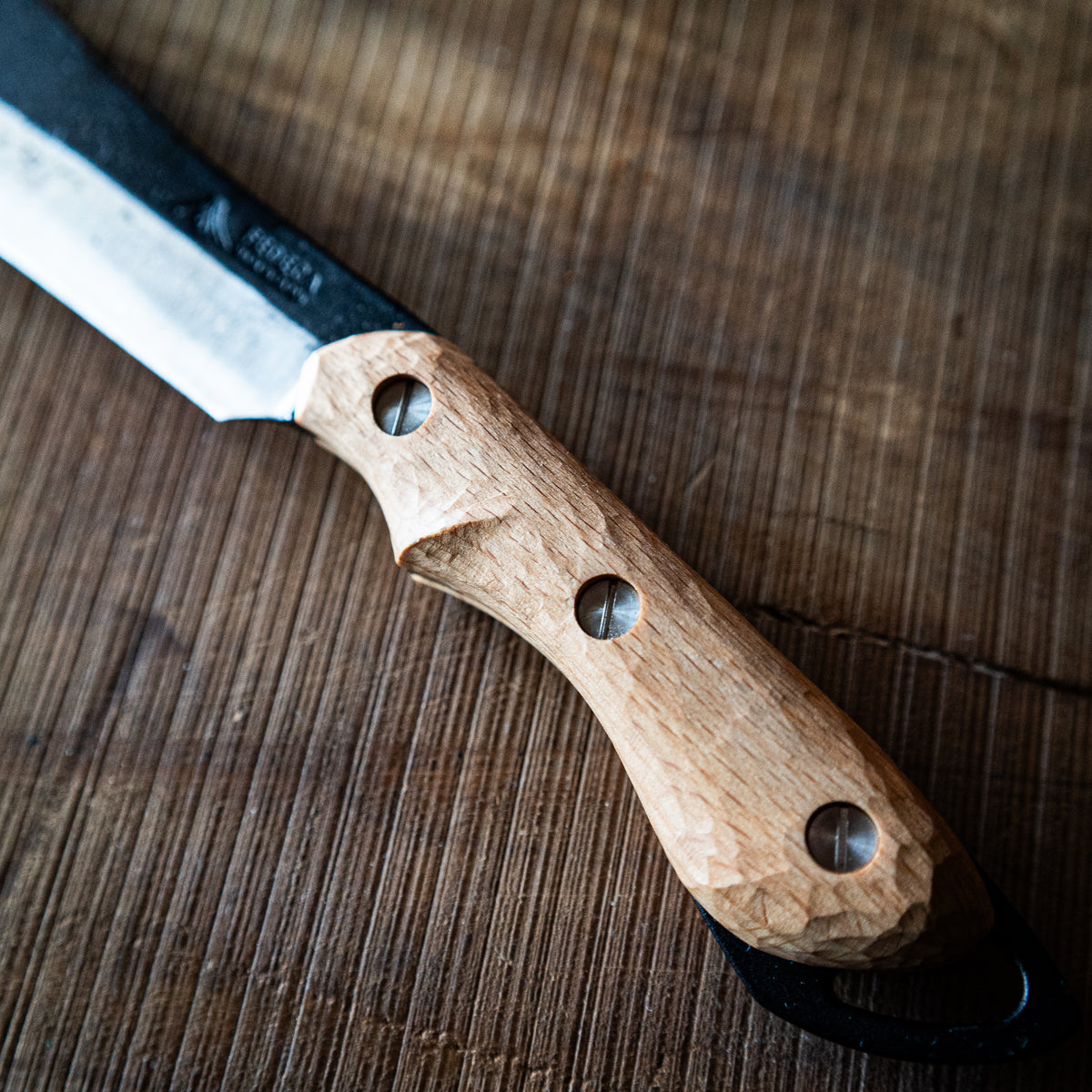 It's my knife 鍛造バトニング鉈キット