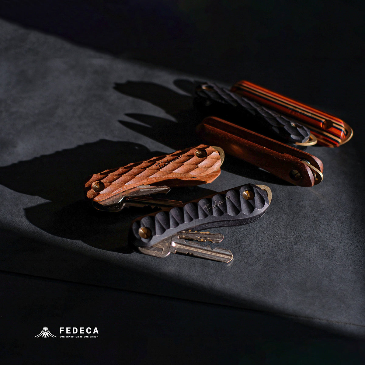 【天然木】FEDECA キーオーガナイザー 名栗黒檀 8,250円