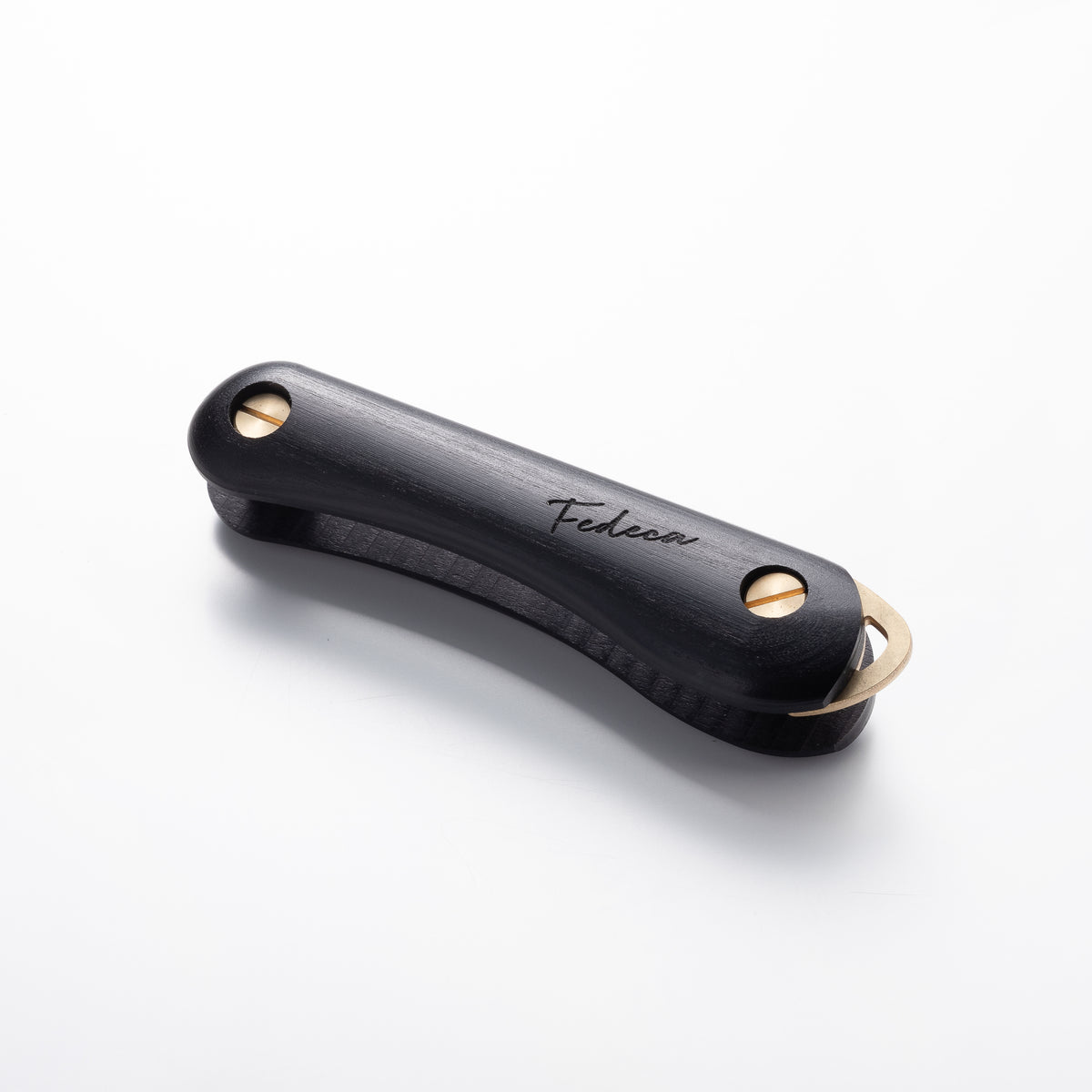 【強化木】FEDECA キーオーガナイザー プレーンブラック 6,600円