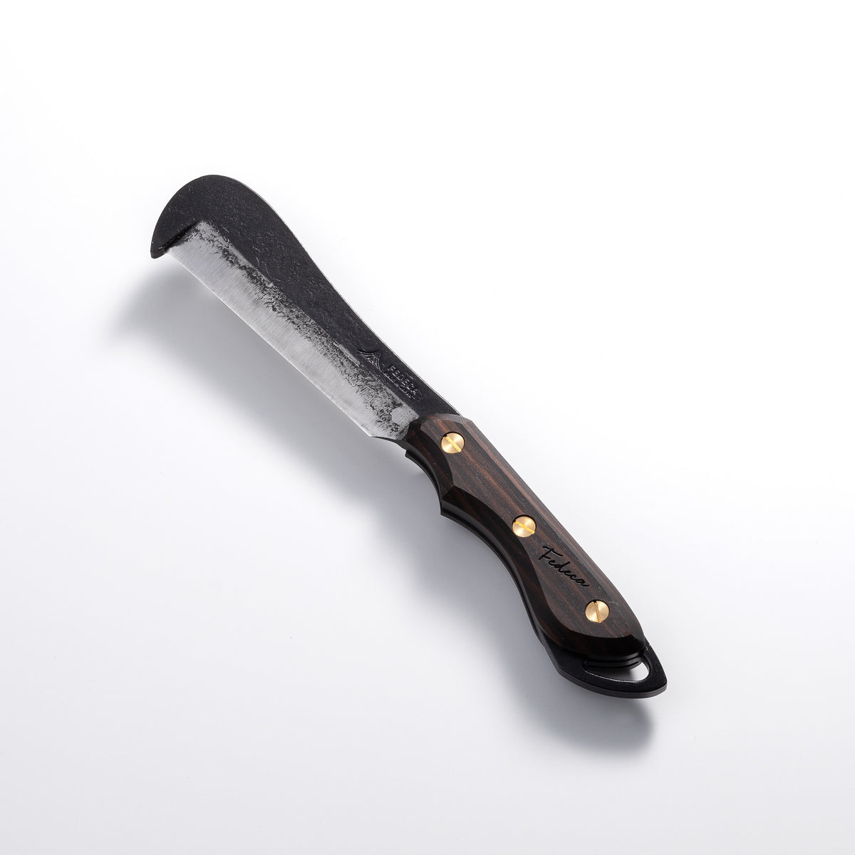 【天然木】鍛造バトニング鉈 プレーン黒檀  19,800円