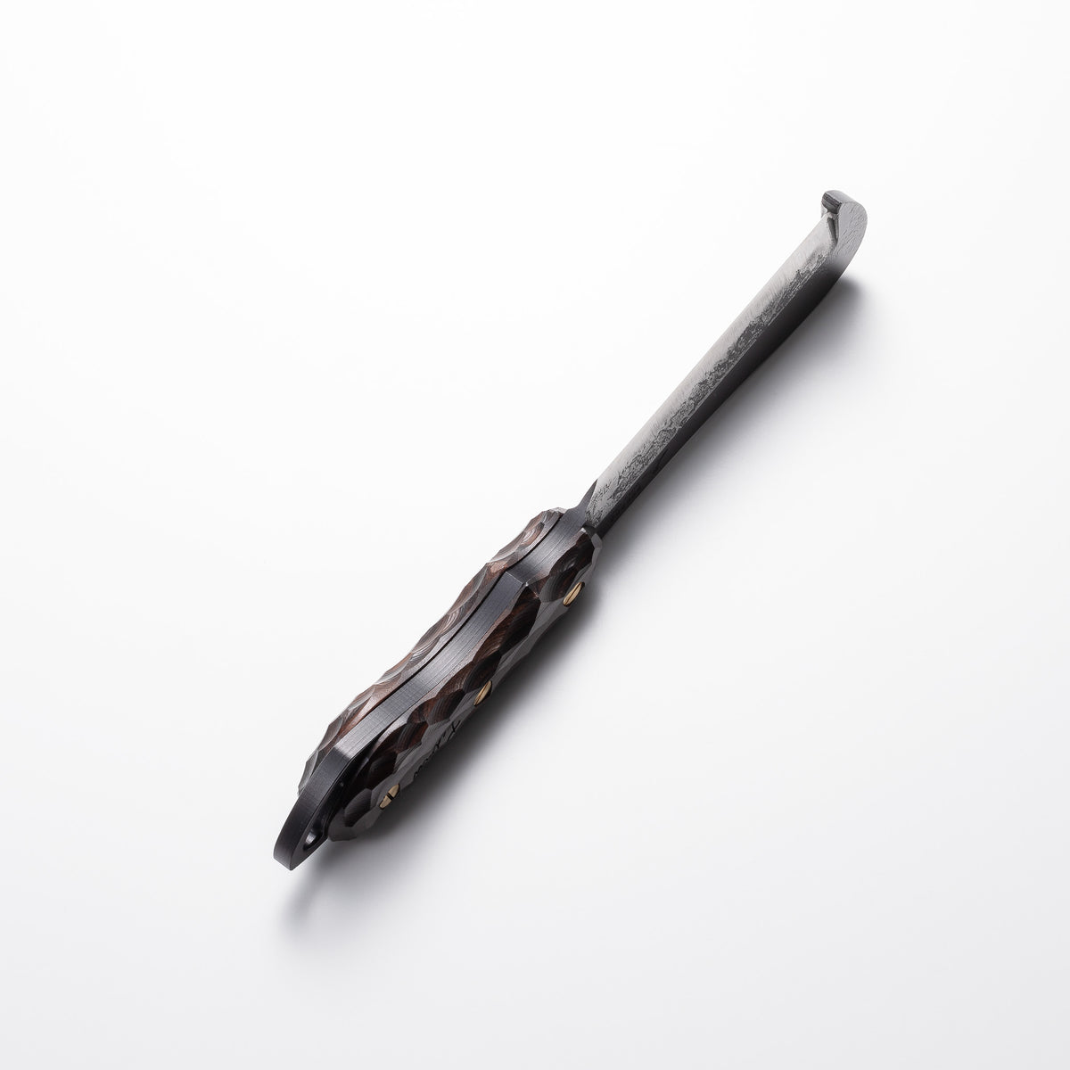 【天然木】鍛造バトニング鉈 名栗黒檀  19,800円