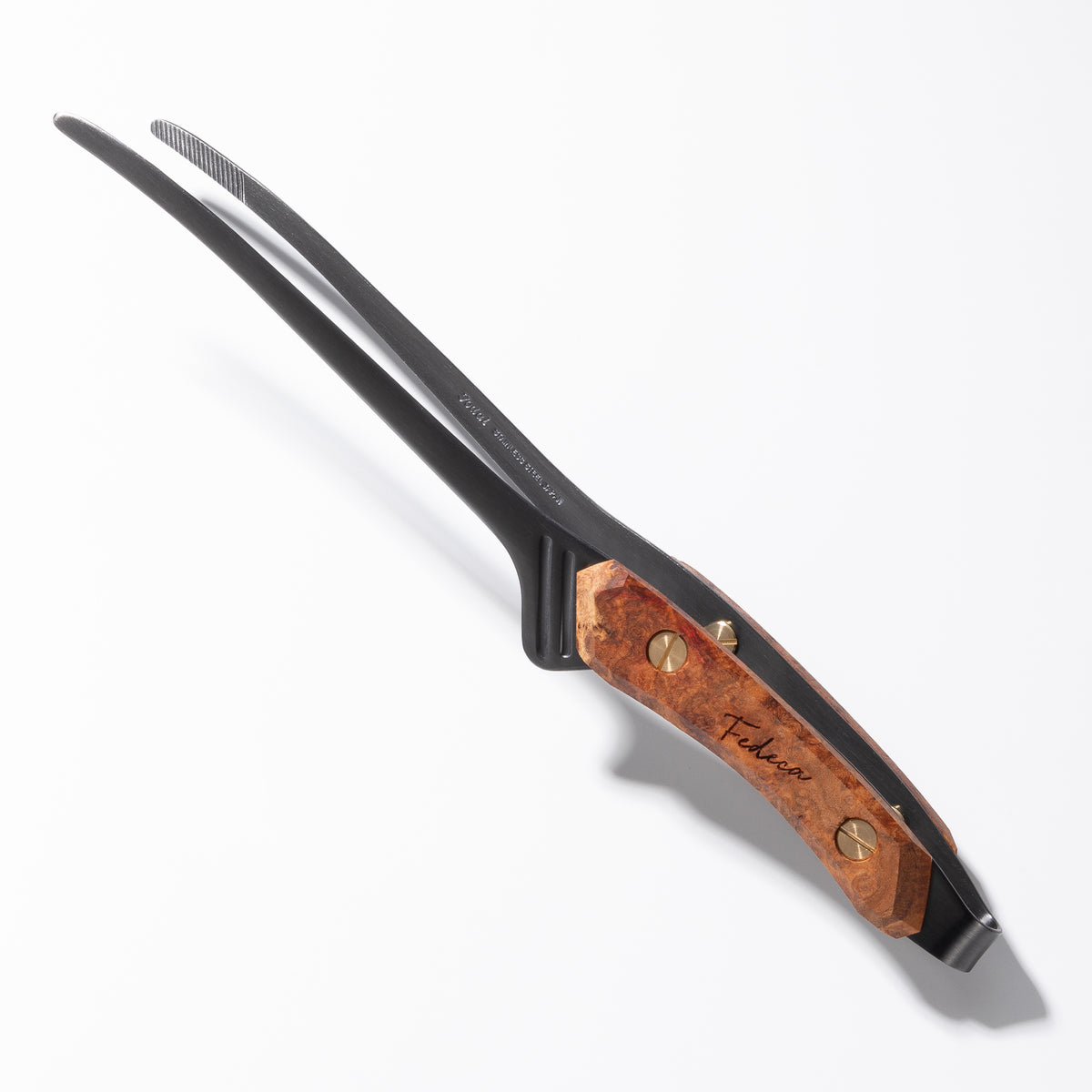 【希少木・直販限定】FEDECA CLEVER TONG アンボイナ 19,800円