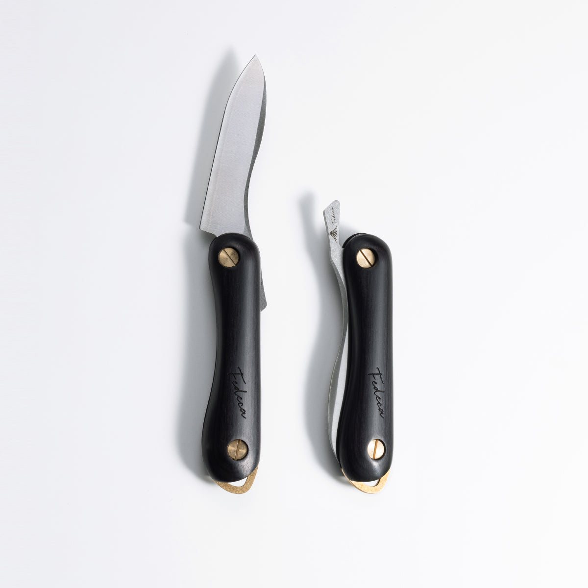 【強化木】折畳式料理ナイフSolo プレーンブラック 11,000円